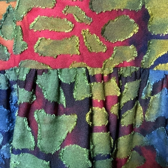 Caleaas Multi Print Patchwork Tunic, S - Picture 7 of 9